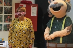 GråSkæg laver fis og ballede med de voksne.